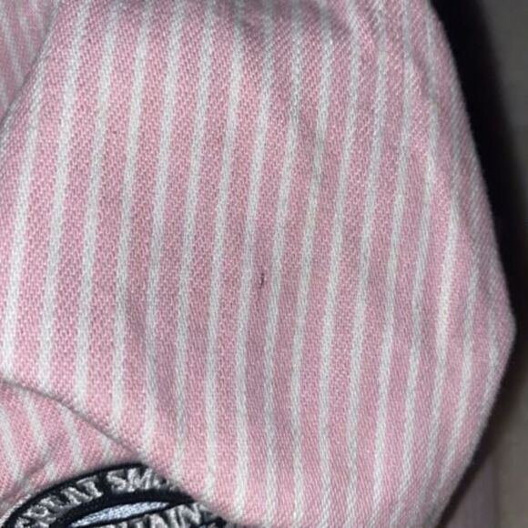 Vtg PINK Great Smoky Mountains Railway Railroad Conductor Train Engineer Hat - Picture 10 of 10